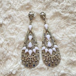 Silver Drop Earrings